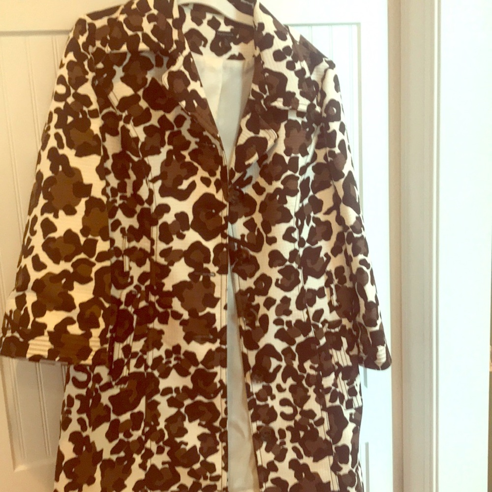 Leopard print jacket